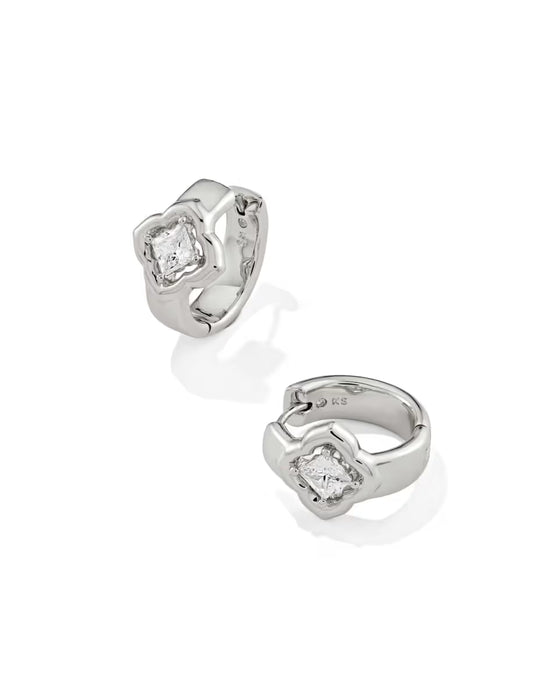 Kendra-Scott-Mallory-Crystal_Huggie-Earrings-Rhodium-White-CZ-00