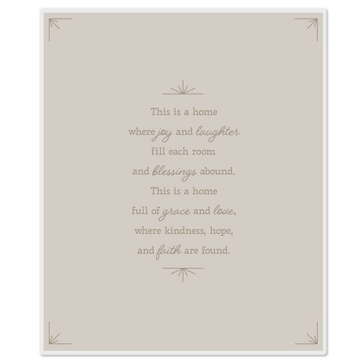 Textual quote on a beige background with decorative elements