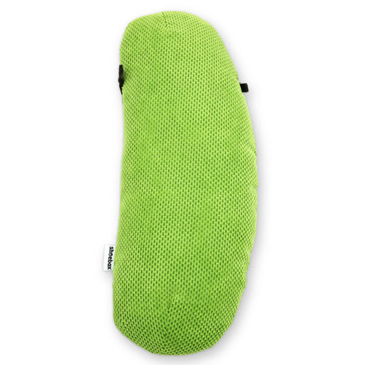 Green textured phone case on a white background