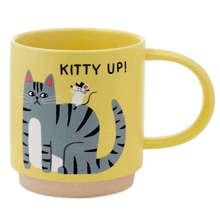 Kitty Up Funny Mug, 16 oz.