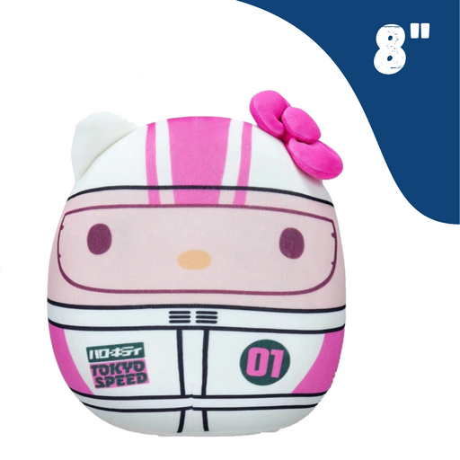 8" Hello Kitty Sanrio: Tokyo Racer Kitty Squishmallow