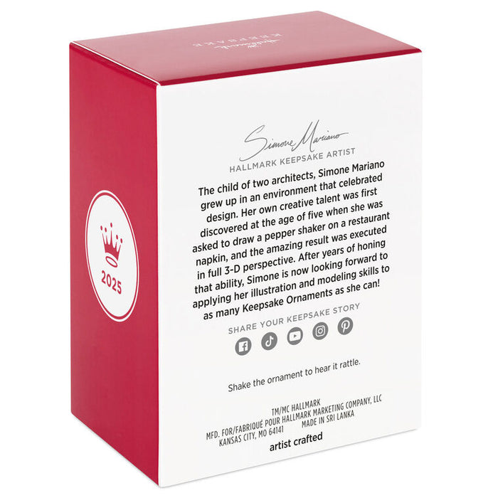 Kraft Mac & Cheese The Blue Box 2025 Ornament