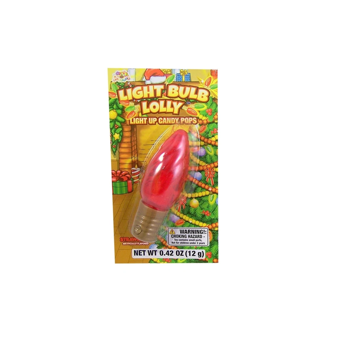 Light Bulb Lolly Pops strawberry