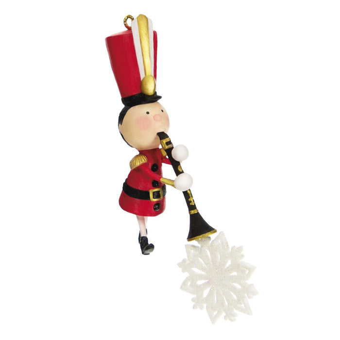 Dated 2023Cool Clarinet Christmas Toy Soldier Ornament