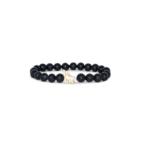 Fahlo Scout Bracelet lava stone