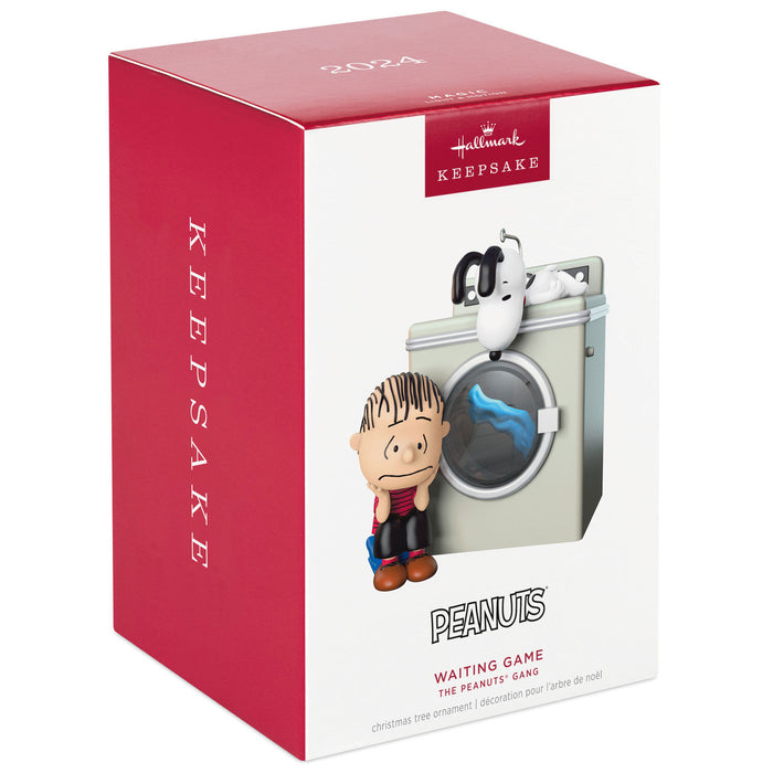 The Peanuts® Gang Waiting Game 2024 Ornament With Light and Motion