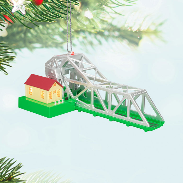 Lionel® 313 Bascule Bridge 2024 Ornament With Light