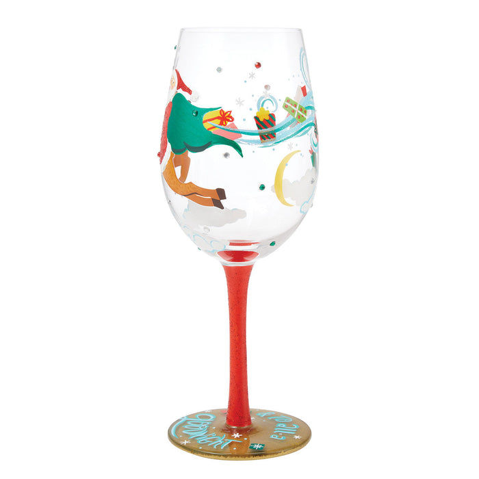 Hallmark Exclusive And to All a Good Night Lolita Wine Glass