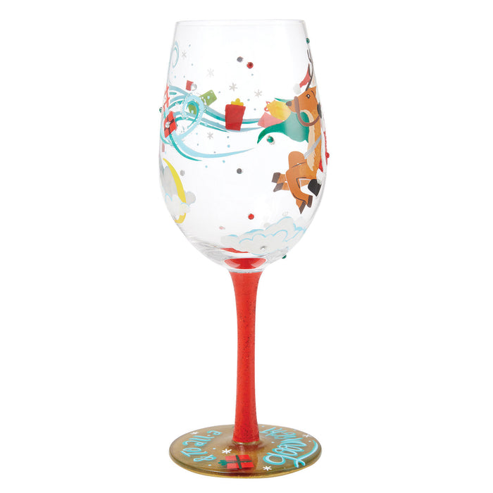 Hallmark Exclusive And to All a Good Night Lolita Wine Glass