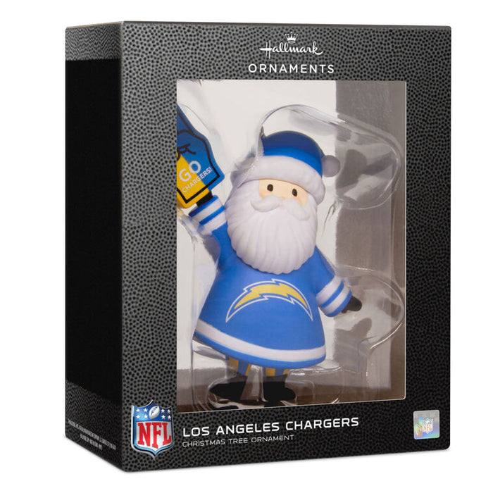 NFL Los Angeles Chargers Santa Fan Hallmark Ornament