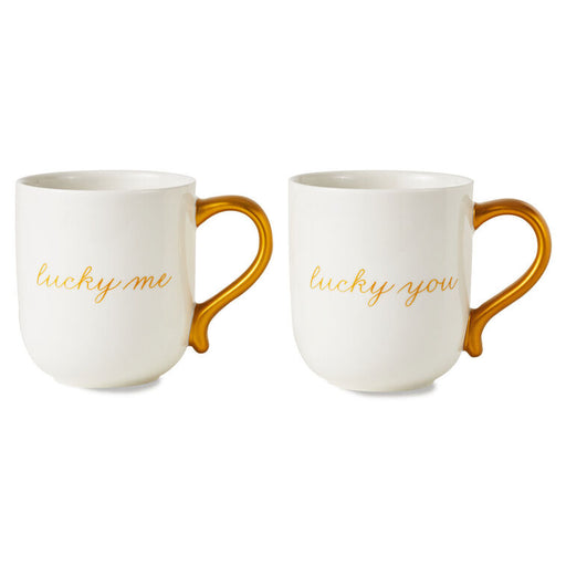 Lucky Me and Lucky You Mugs, Set of 2