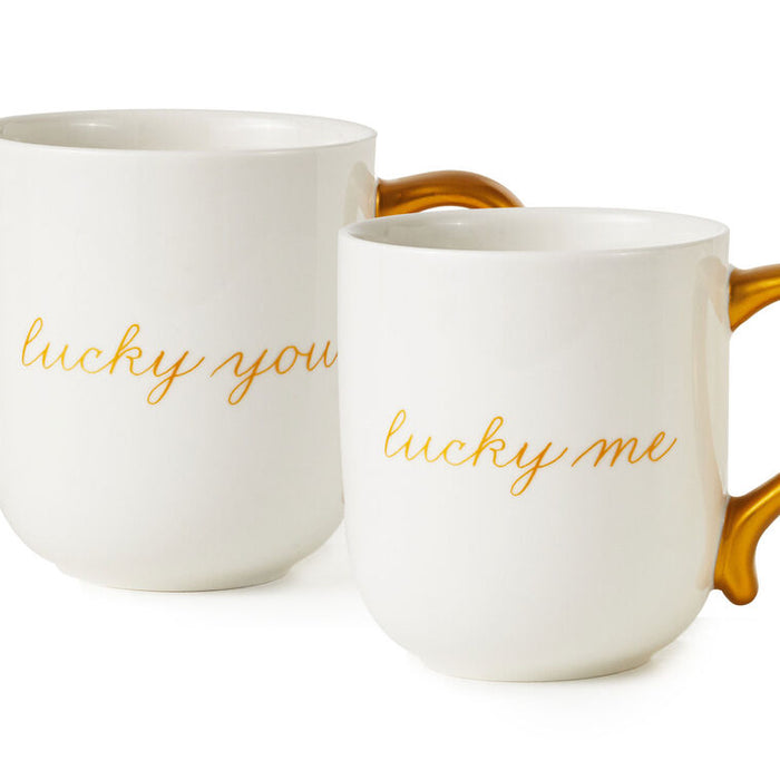 Lucky Me and Lucky You Mugs, Set of 2