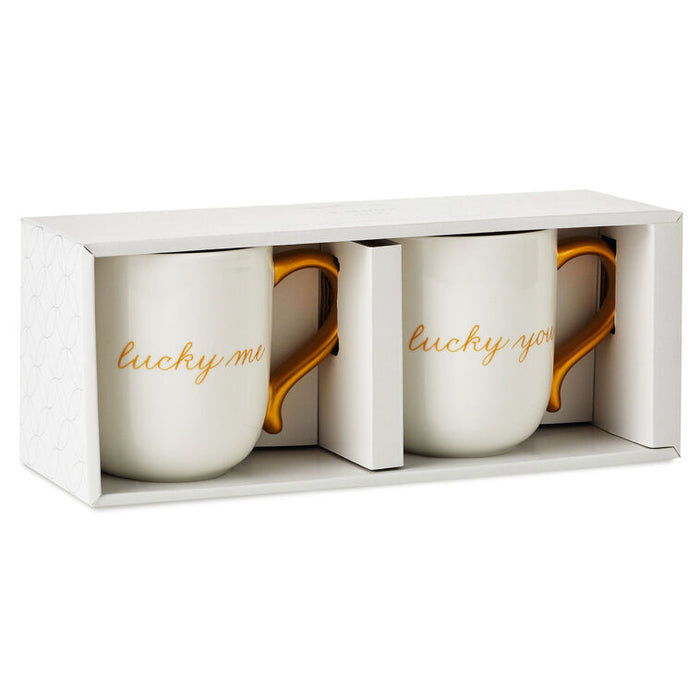 Lucky Me and Lucky You Mugs, Set of 2