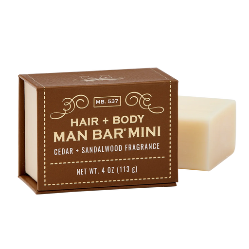 MAN BAR® MINI Hair & Body - Cedar & Sandalwood