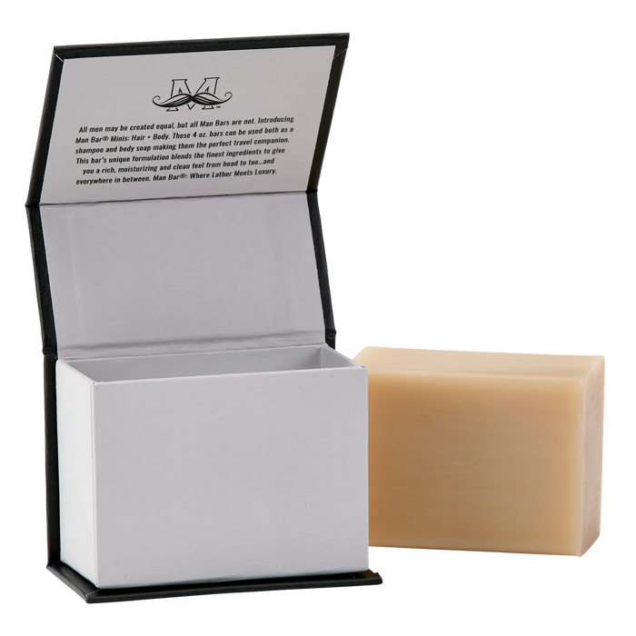 MAN BAR® MINI Hair & Body - Ebony Wood & Coffee