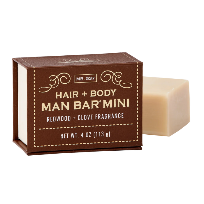 MAN BAR® MINI Hair & Body - Redwood & Clove