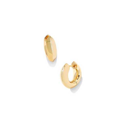 Kendra Scott Mikki Huggie Earrings in Gold
