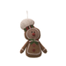 Plush Gingerbread Ornaments boy