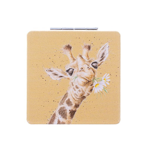 'Flowers' Giraffe Compact Mirror