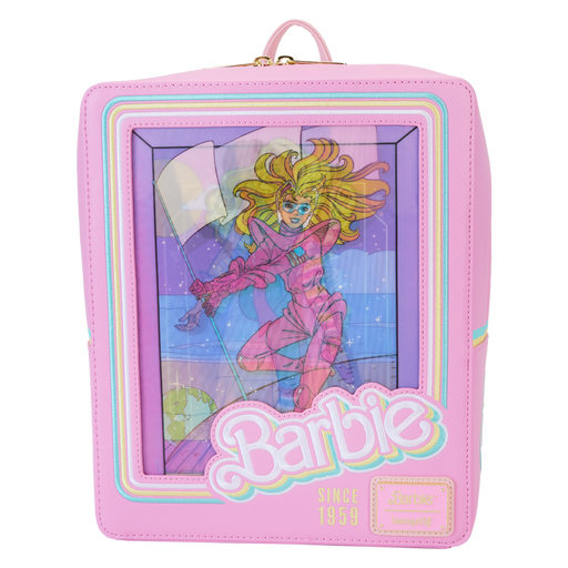 Barbie™ 65th Anniversary Doll Box Triple Lenticular Mini Backpack by Loungefly