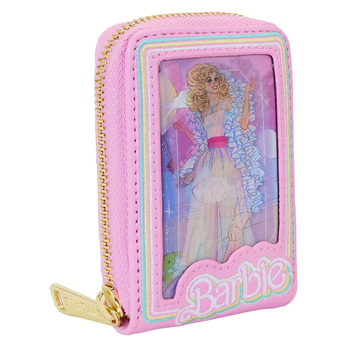 Barbie™ 65th Anniversary Doll Box Triple Lenticular Zip Around Wallet by Loungefly