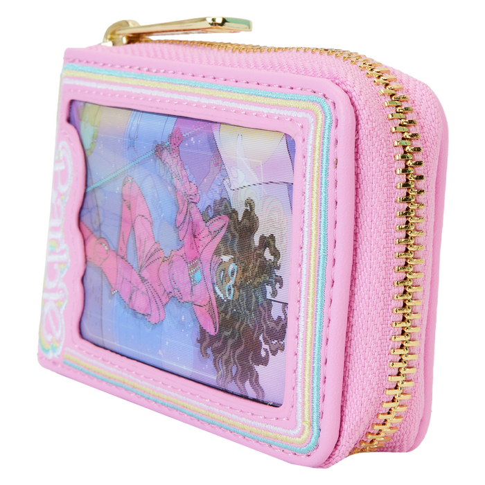 Barbie™ 65th Anniversary Doll Box Triple Lenticular Zip Around Wallet by Loungefly