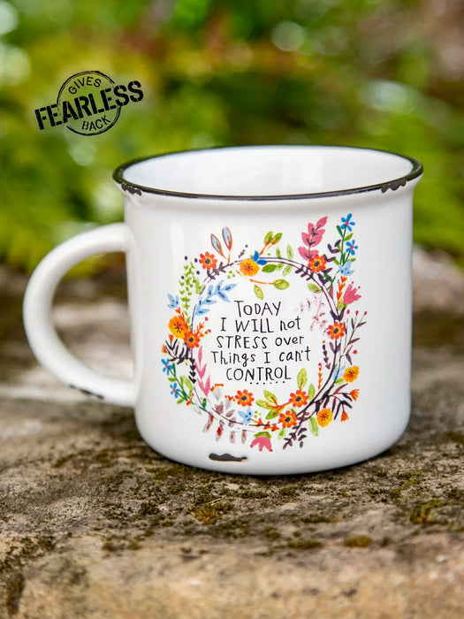 Today I Will Not Stress Camp Coffee Mug