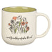 A Sweet Friendship White and Green Ceramic Mug - Proverbs 27:9