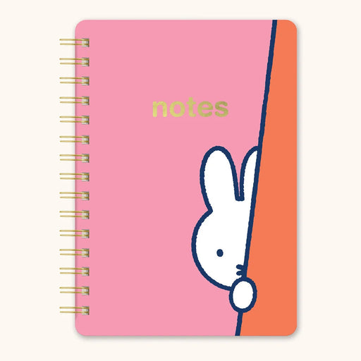 Miffy Taking a Peek Agatha Notebook with Pocket & Stickers