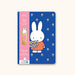 Miffy Dreamy Petals Hardcover Notebook with Enamel Bookmark