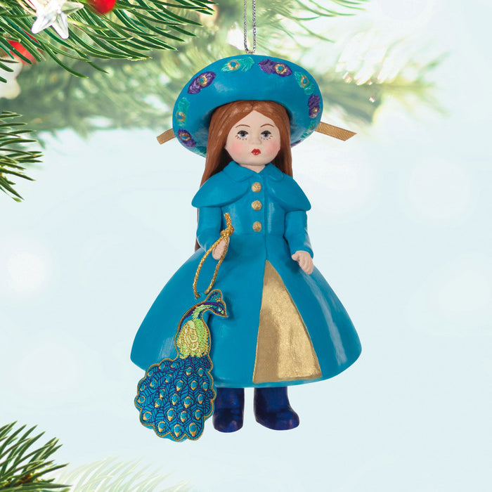 Peacock Princess 2024 Ornament - 39th in the Madame Alexander® Series