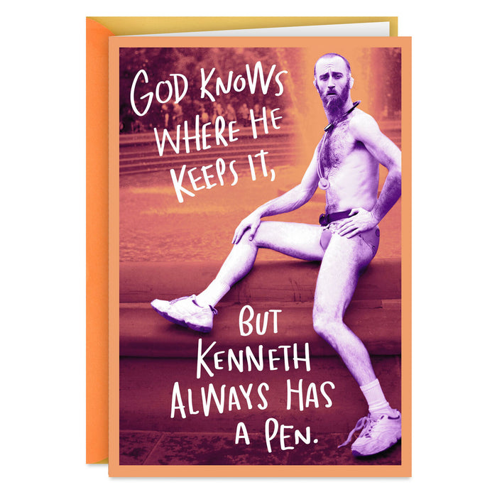 Only Pleasant Things Funny Birthday Card