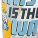 Glass with 'This is the Way' text and character design, likely from a popular franchise.