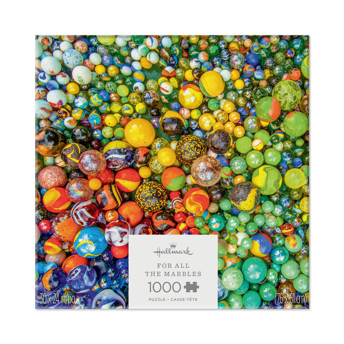 For All the Marbles 1000-Piece Jigsaw Puzzle