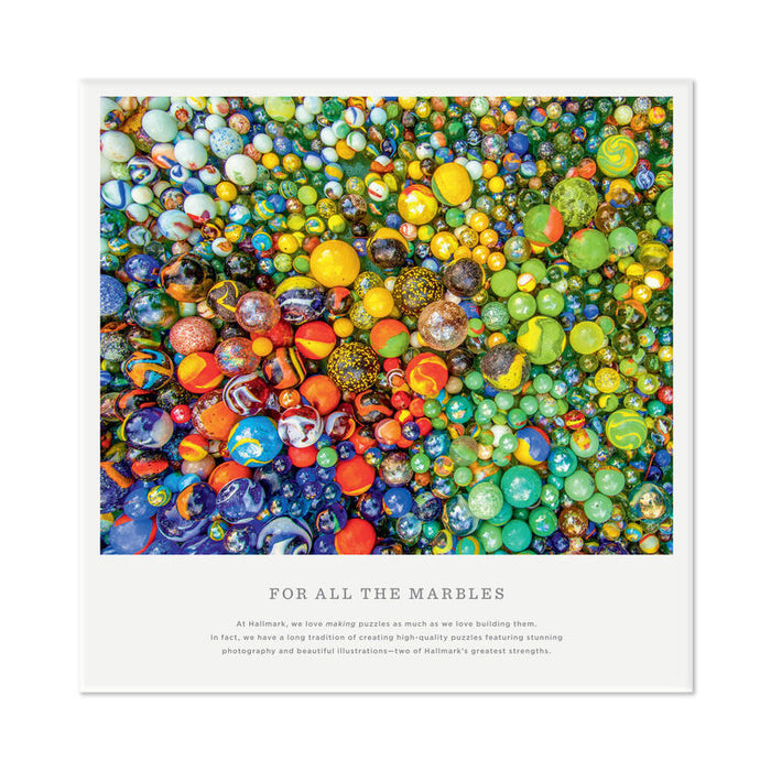 For All the Marbles 1000-Piece Jigsaw Puzzle