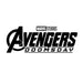 Marvel Studios Avengers Doomsday logo on a white background