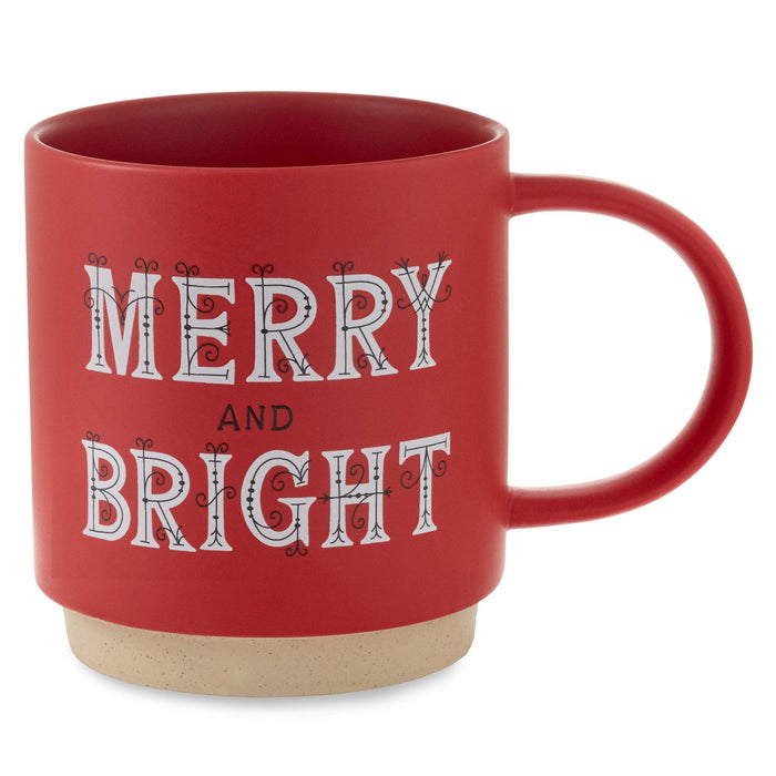 Merry and Bright Holiday Mug