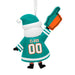 NFL Miami Dolphins Santa Fan Hallmark Ornament