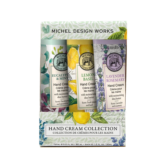 Michel_Design_Works_-_Botanicals_Hand_Cream_Gift_Set_Lemon_Basil_Lavender_Rosemary_Eucalyptus_Mint_