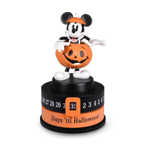 Disney Jack-o'-Lantern Mickey Mouse Halloween Countdown Calendar Statue