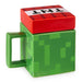 Minecraft Creeper Square Mug With Game Sounds, 15 oz.