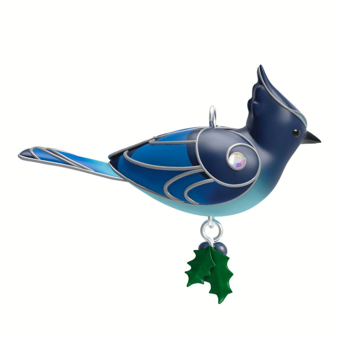 Mini Steller's Jay 2024 Ornament