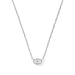 Kendra Scott Mini Elisa Luxe Silver Pendant Necklace
