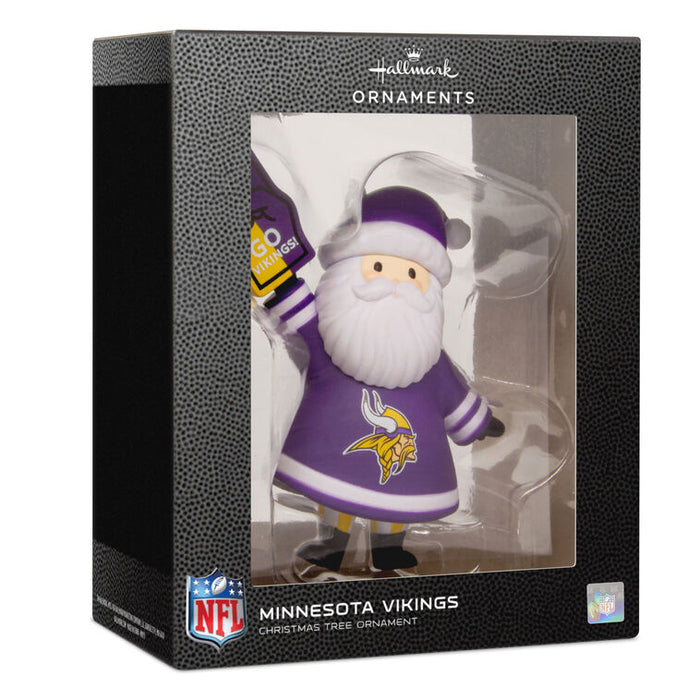 NFL Minnesota Vikings Santa Fan Hallmark Ornament