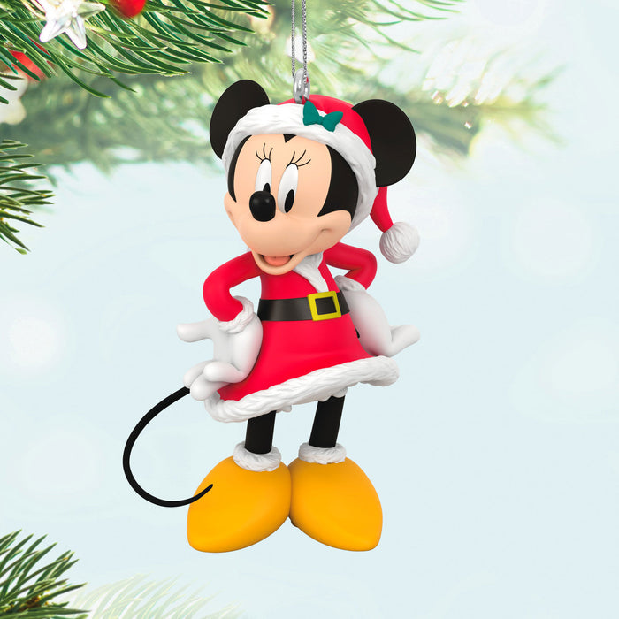 Disney Minnie Mouse Very Merry Minnie 2024 Ornament