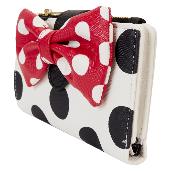 Minnie Mouse Rocks the Dots Classic Flap Wallet by Loungefly