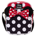 Minnie Mouse Rocks the Dots Classic Nylon Passport Crossbody Bag by Loungefly
