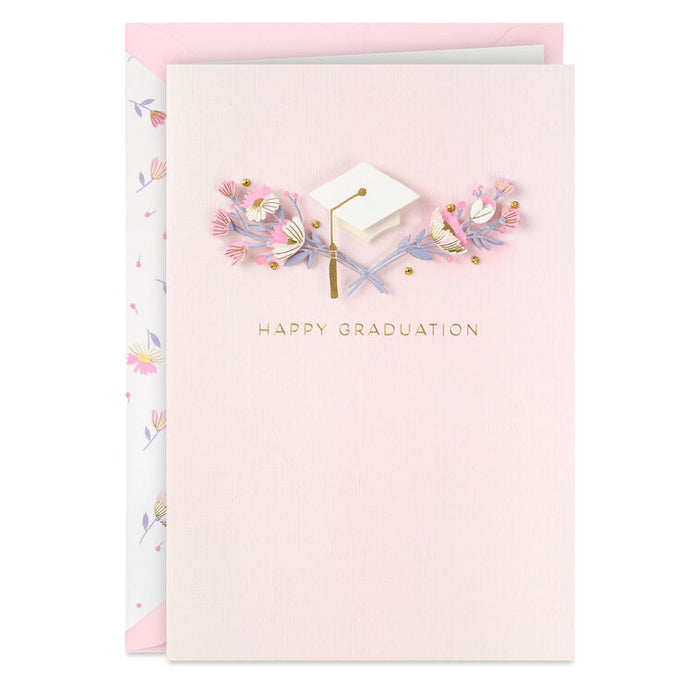 Success and Happiness Graduation Card for Her