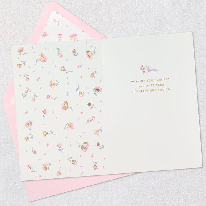 Success and Happiness Graduation Card for Her