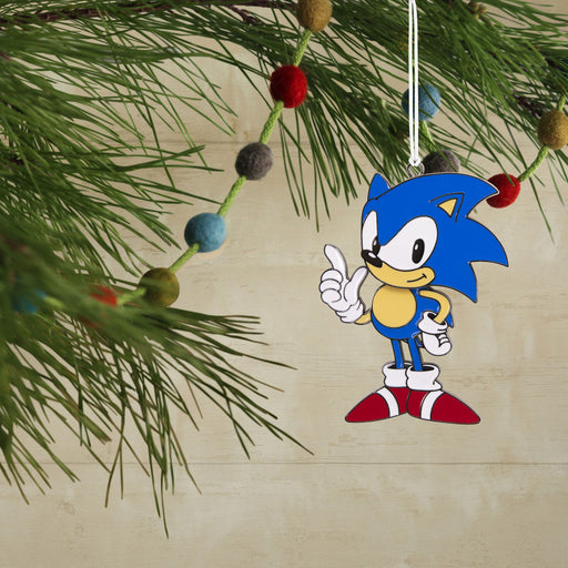 Sonic the Hedgehog™ Moving Metal Hallmark Ornament